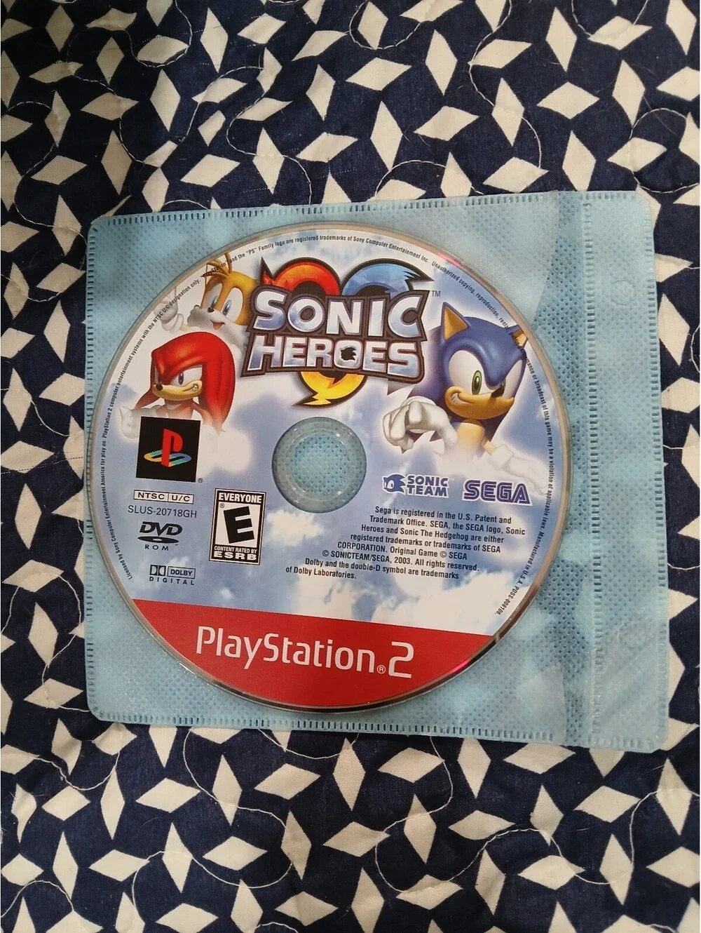 Sonic Heroes (Sony PlayStation 2, 2003)